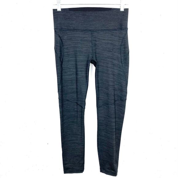 Outdoor Voices TechSweat Flex 7/8 Legging Black Gray Space Dye Print Size Medium - Picture 7 of 7